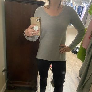 Sweet Romeo gray sweater